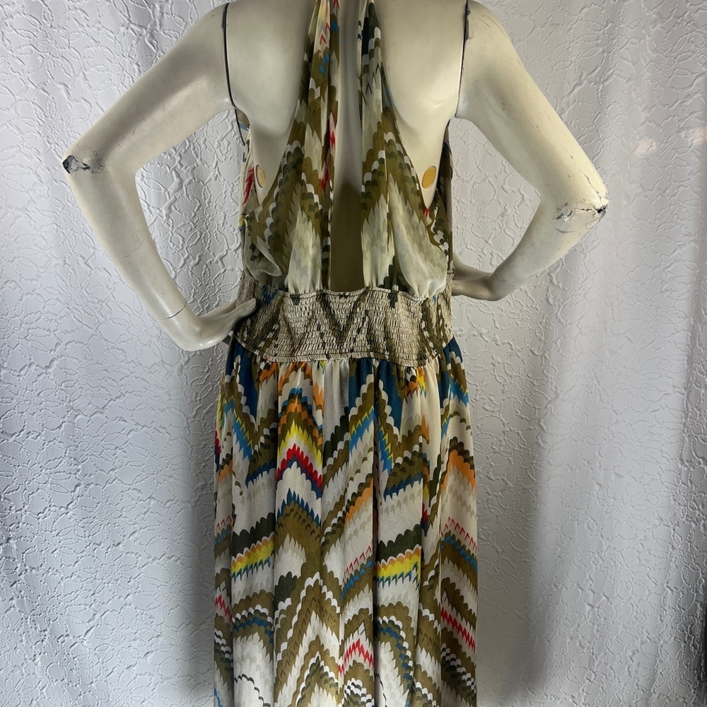eShakti‎ Multicolor midi Dress - Picture 8 of 10